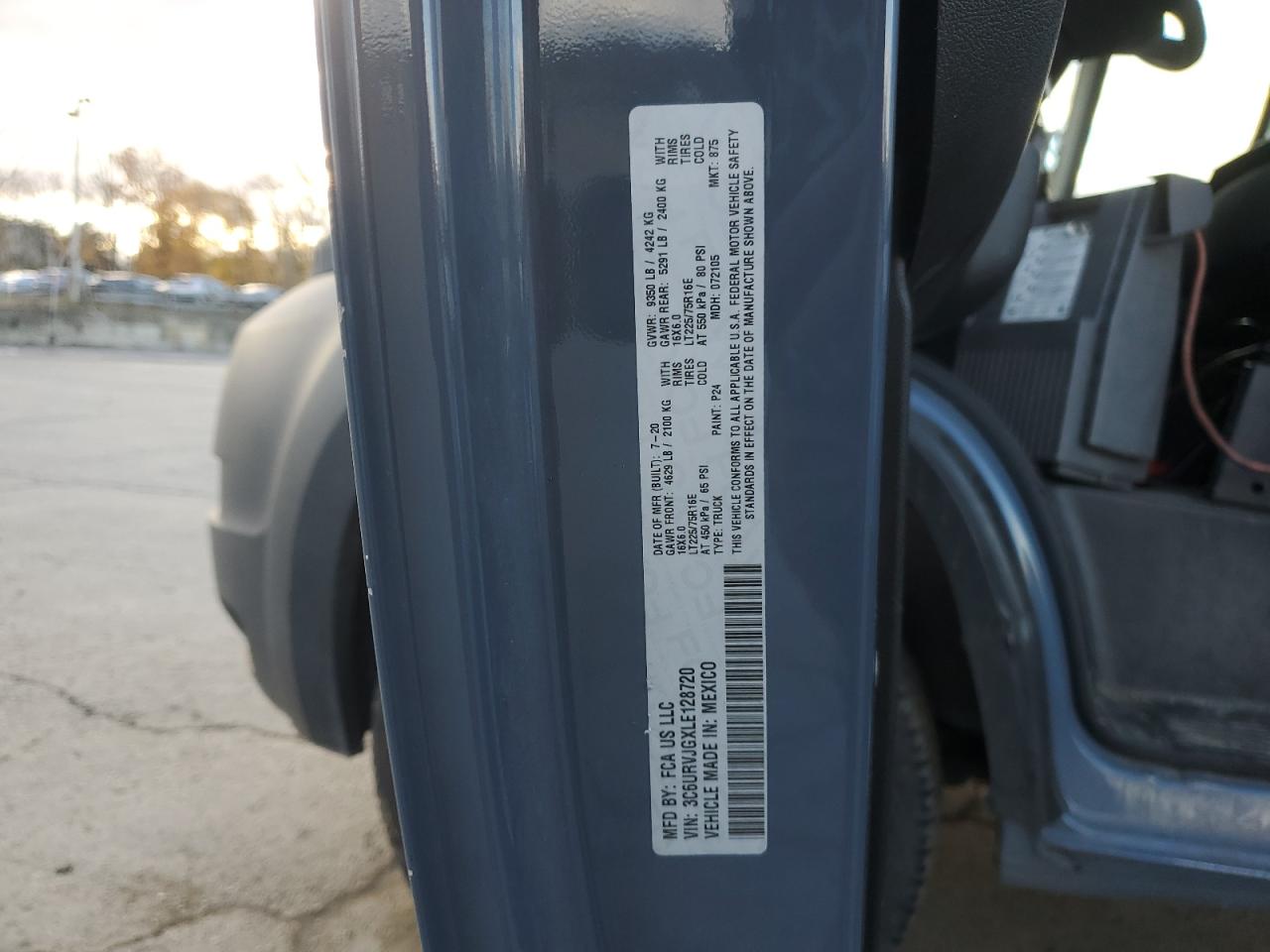 Ram Promaster 1500 High