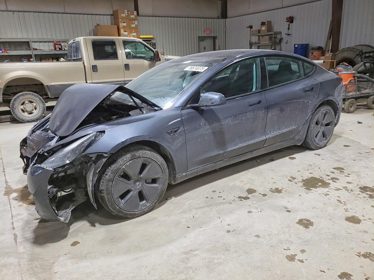 Salvage Tesla Model 3 Image