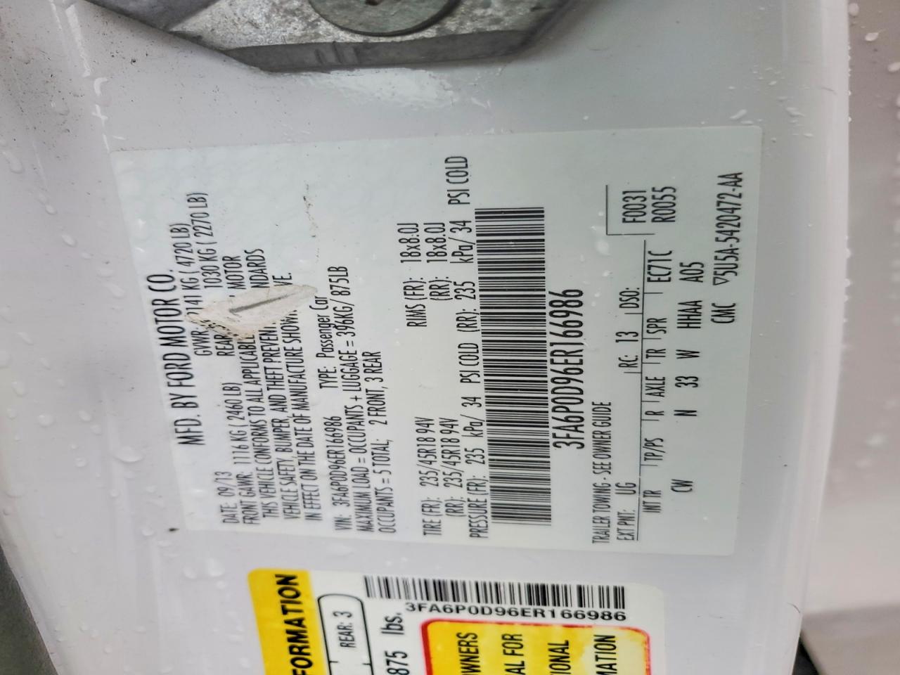 Ford Fusion Titanium