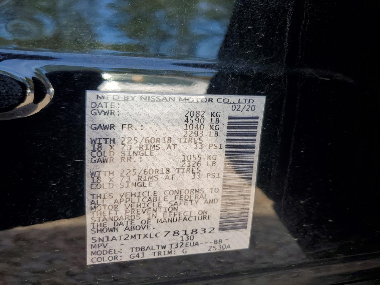 Nissan Rogue Sv