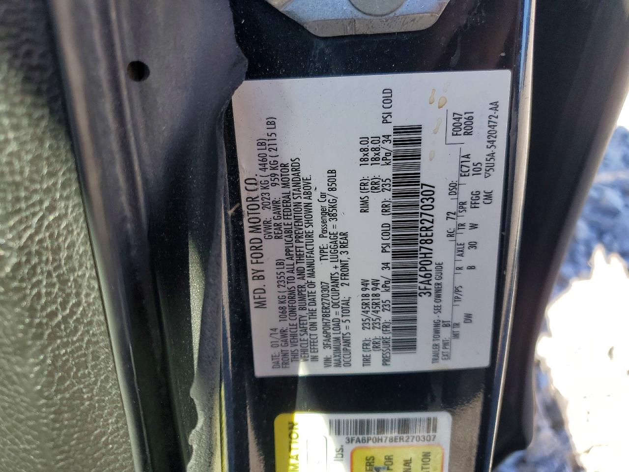 Ford Fusion Se