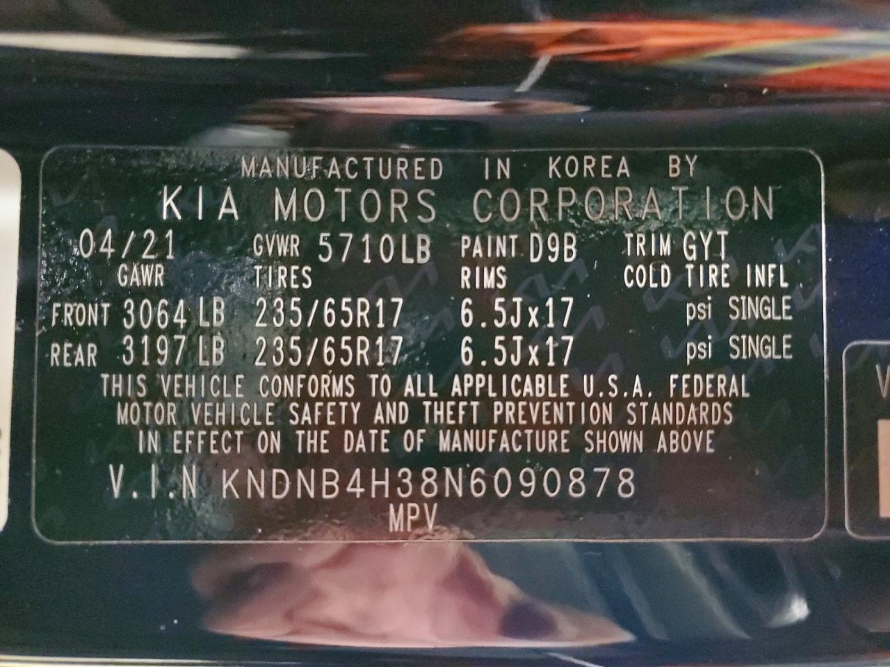 Kia Carnival Lx