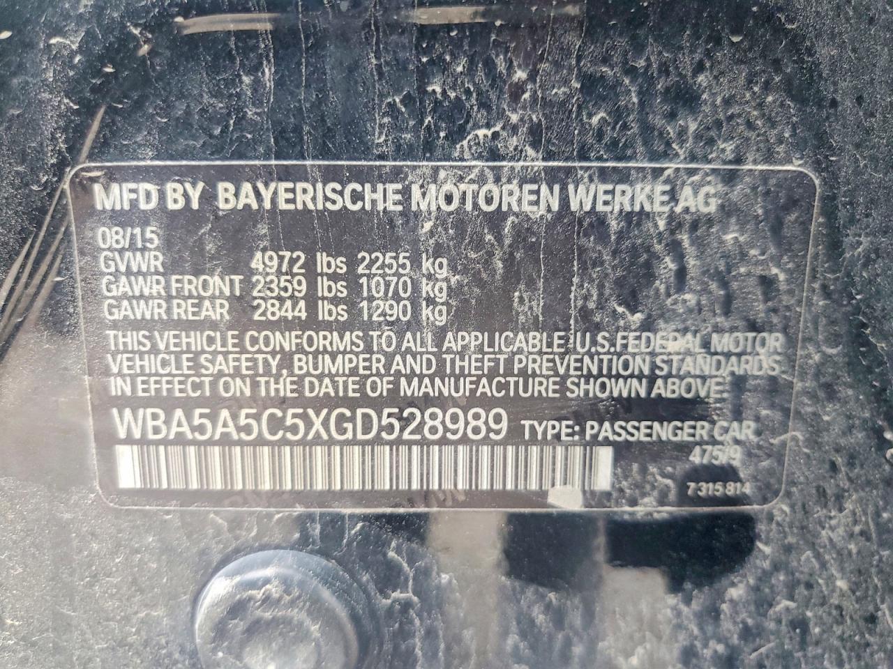 BMW 5 Series I