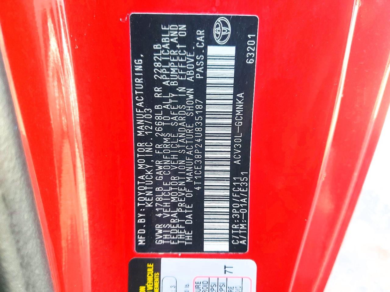 Toyota Camry Se Sport