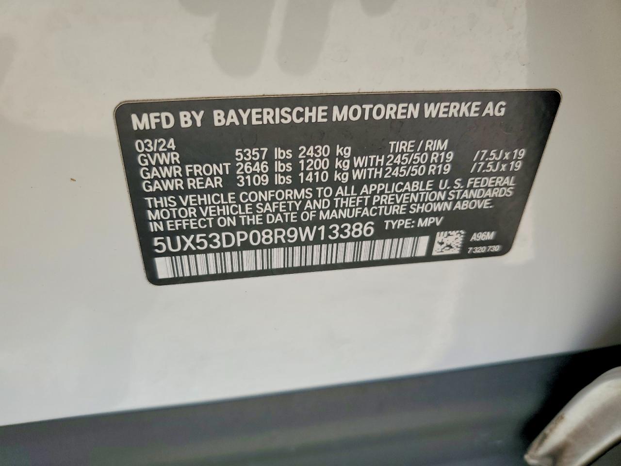 BMW X Series Xdrive30i