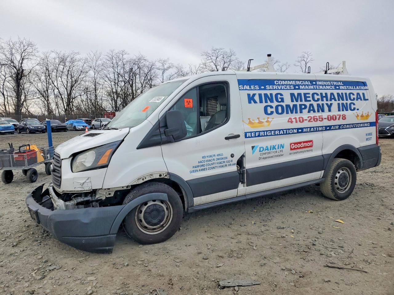 Salvage Ford Transit Image