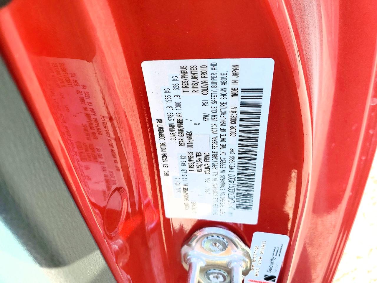 Mazda Mx5 Grand Touring