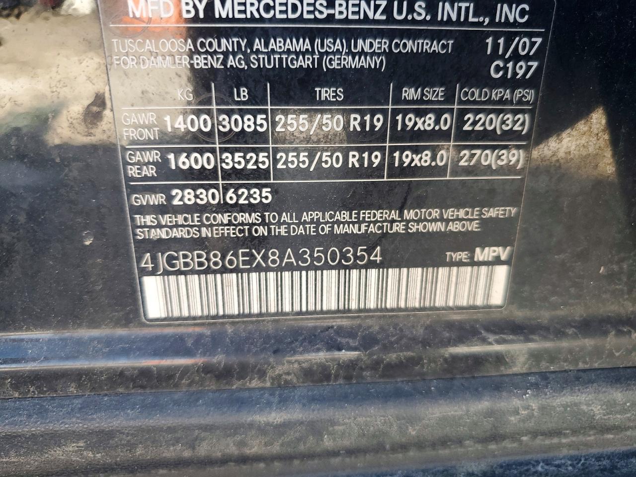 Mercedes-Benz M-Class 350