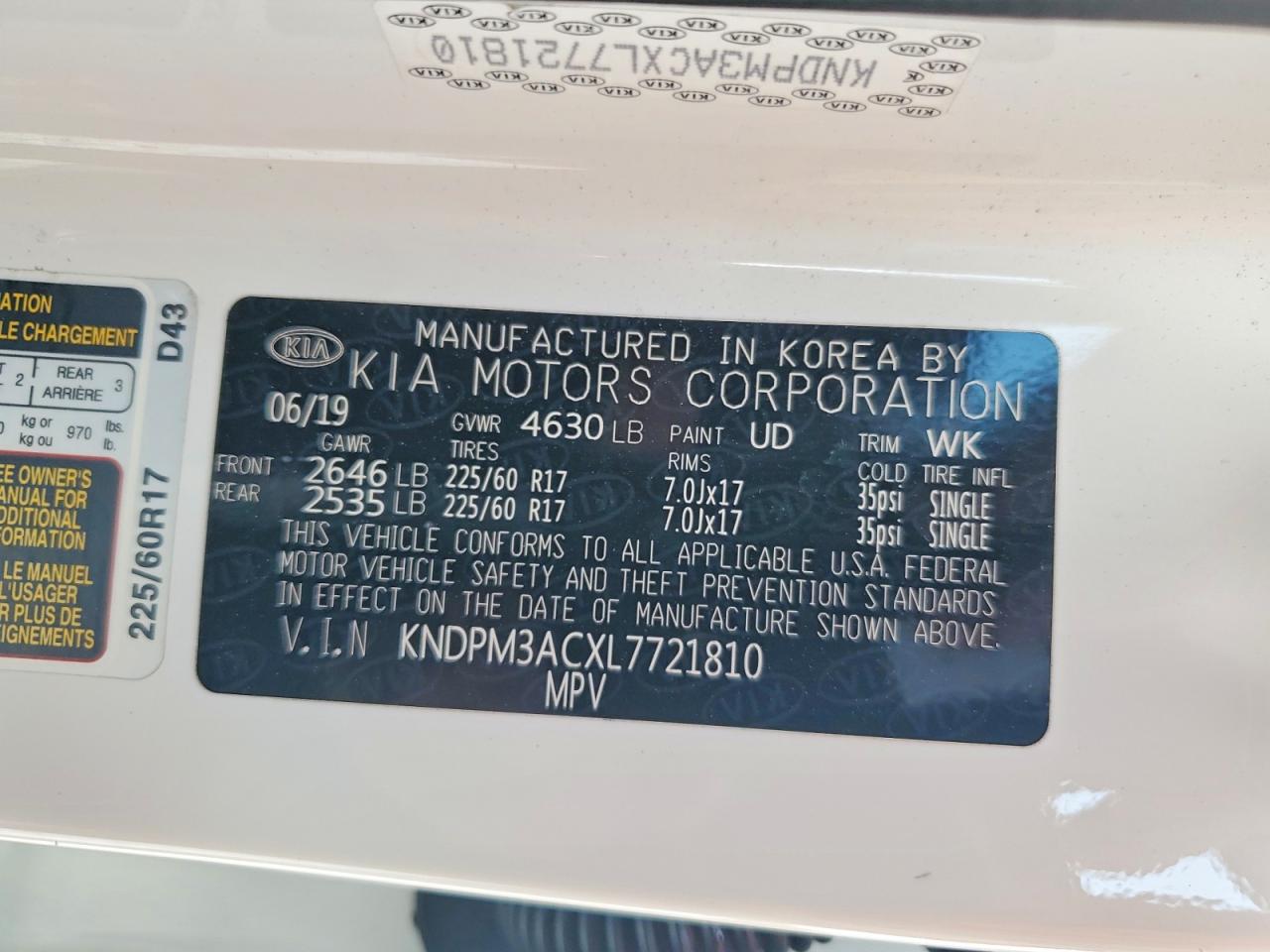 Kia Sportage Lx