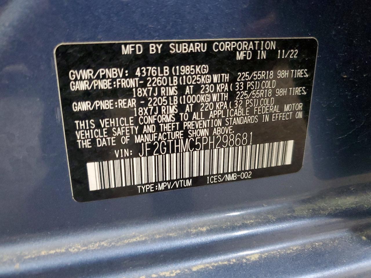 Subaru Crosstrek Limited