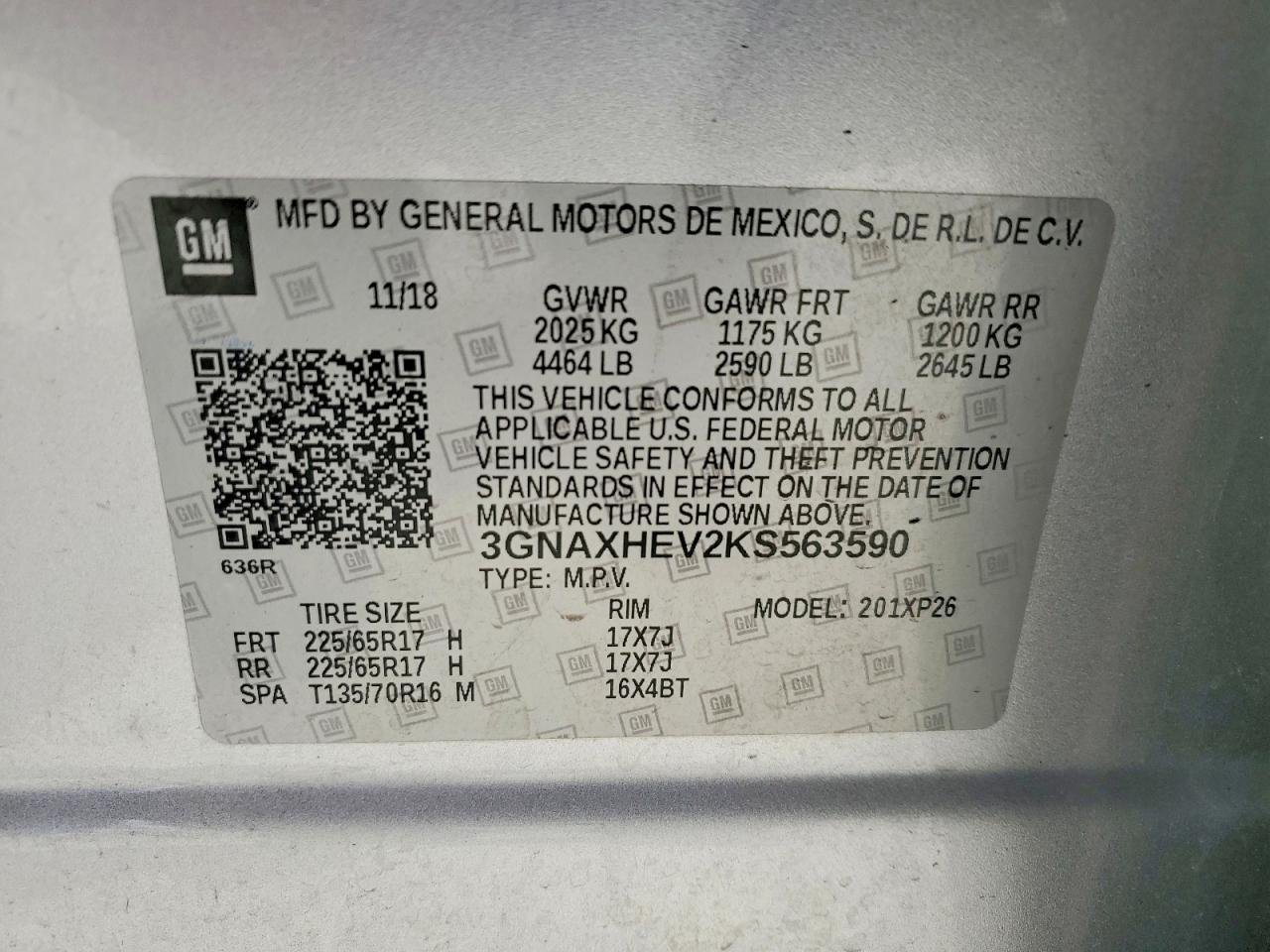 Chevrolet Equinox Ls