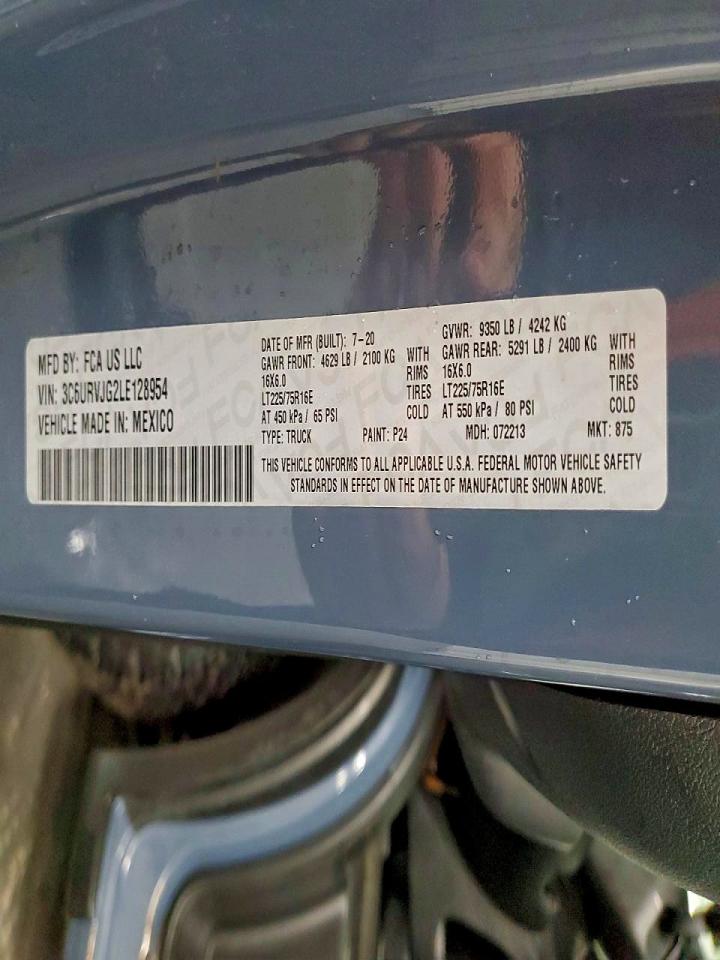 Ram Promaster 1500 High