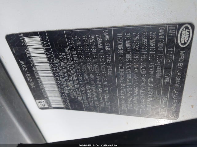 Land Rover Range Rover Sport Hse Td6