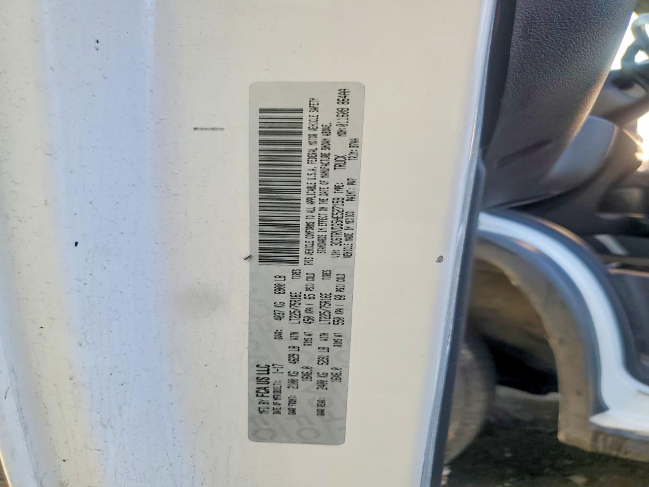 Ram Promaster 2500 High