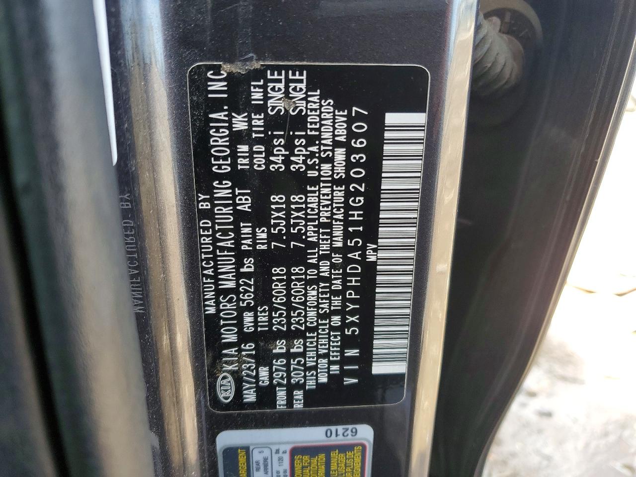 Kia Sorento Ex V6
