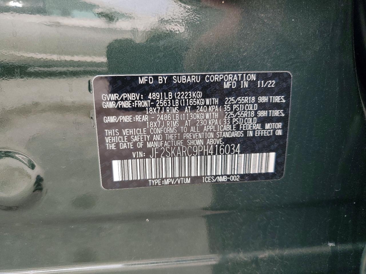 Subaru Forester Touring