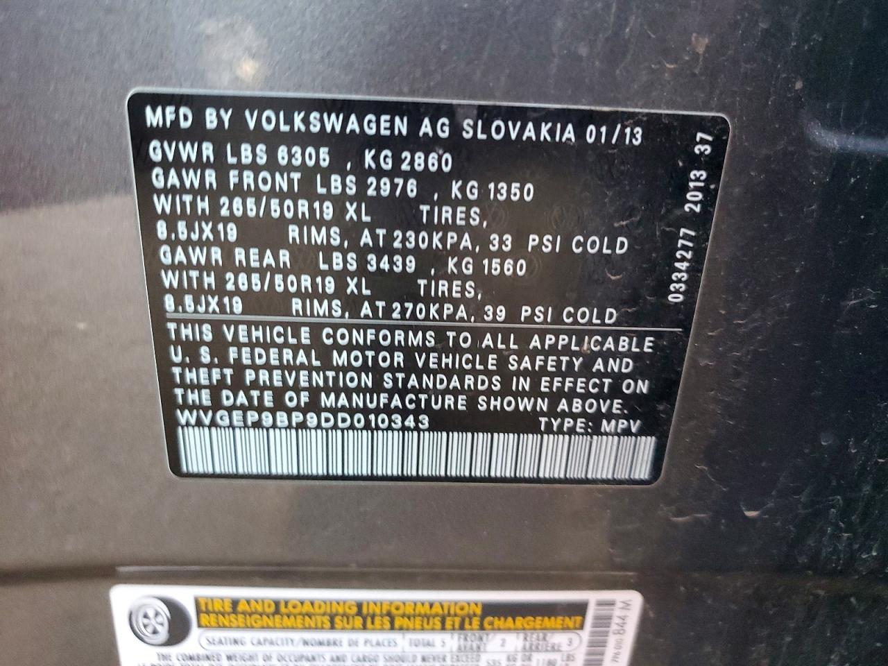 Volkswagen Touareg V6 Tdi