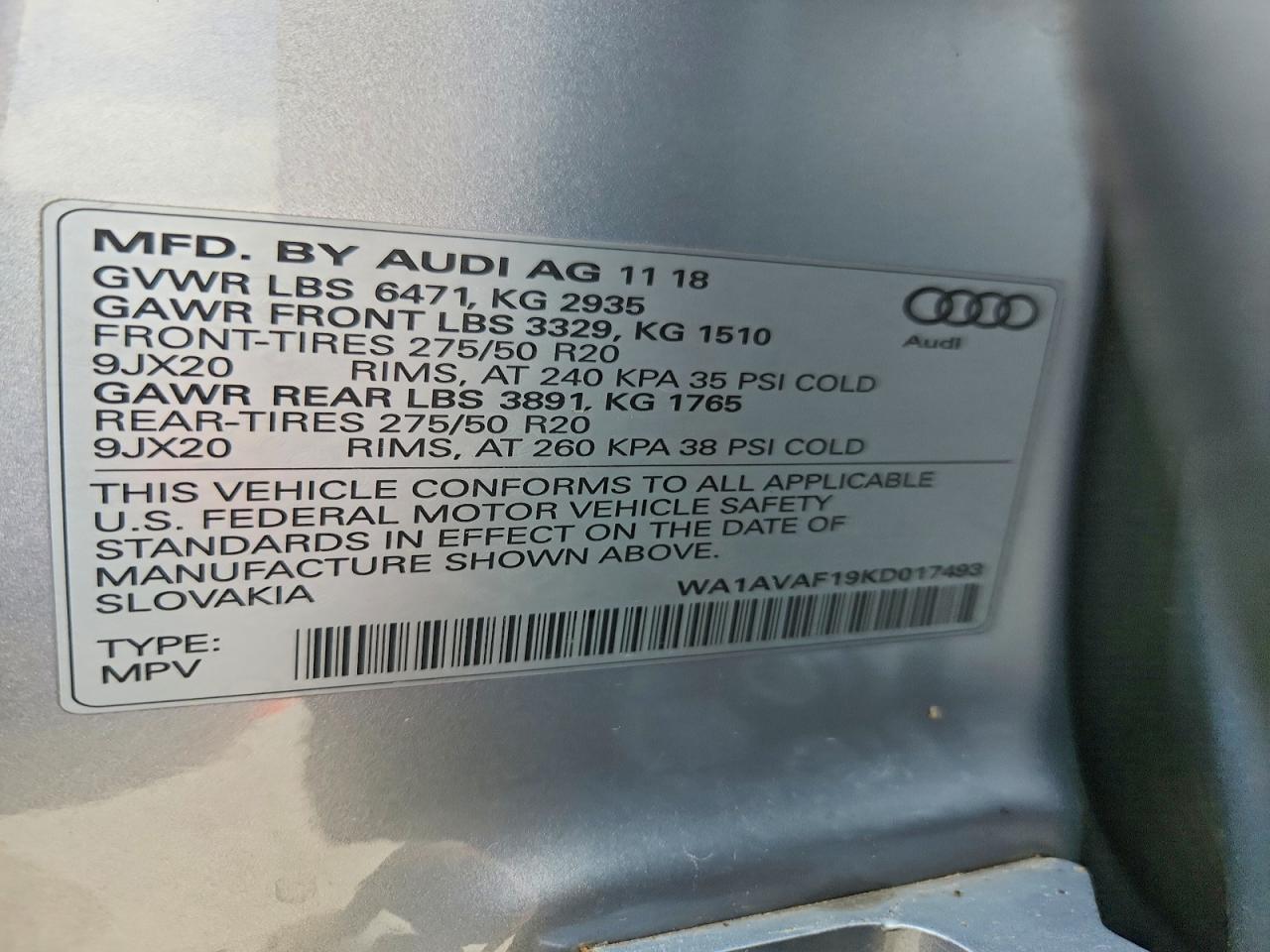 Audi Q8 Premium