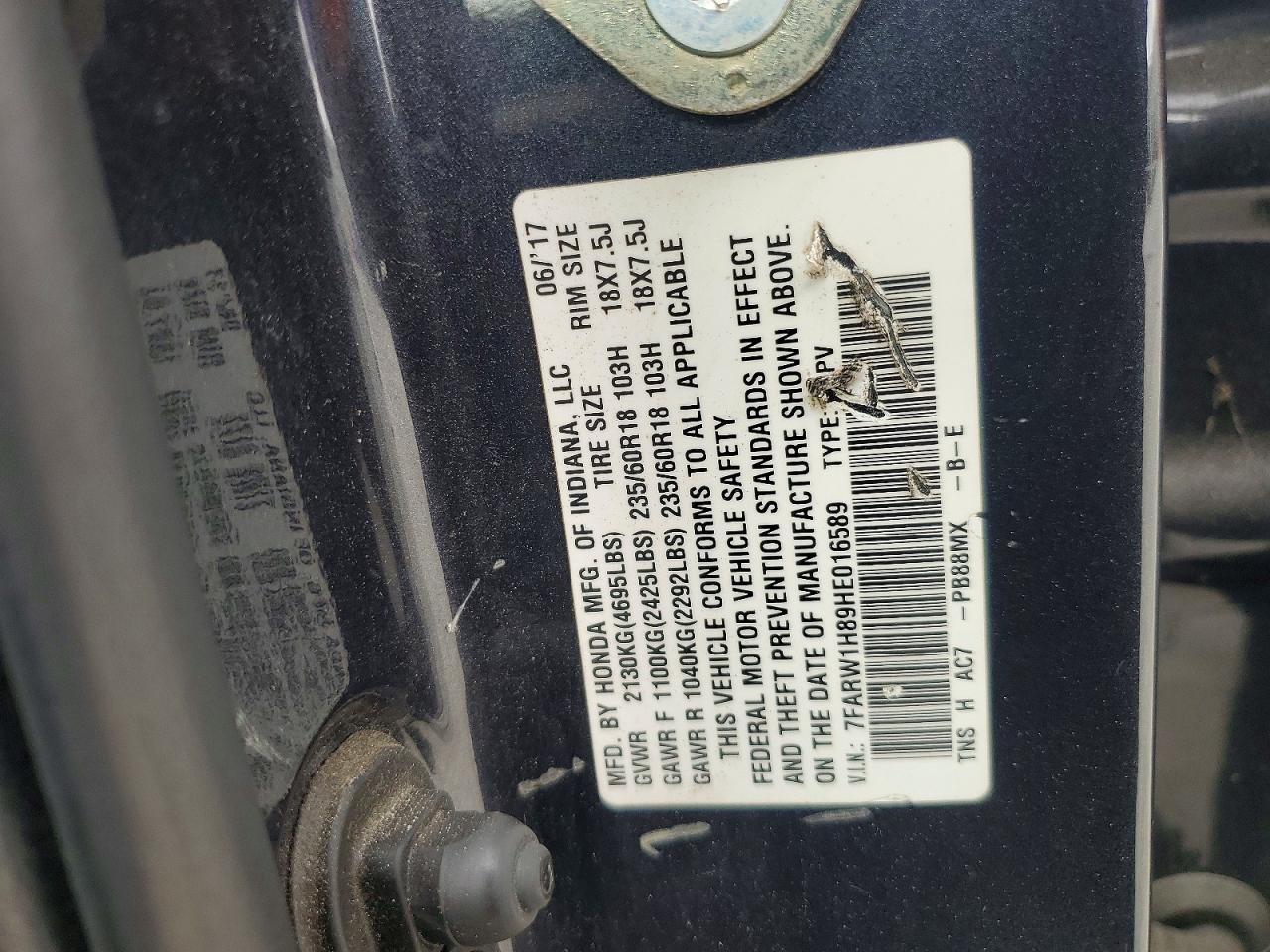 Honda Crv Exl