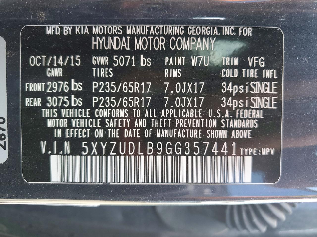 Hyundai SANTA FE 2.4l