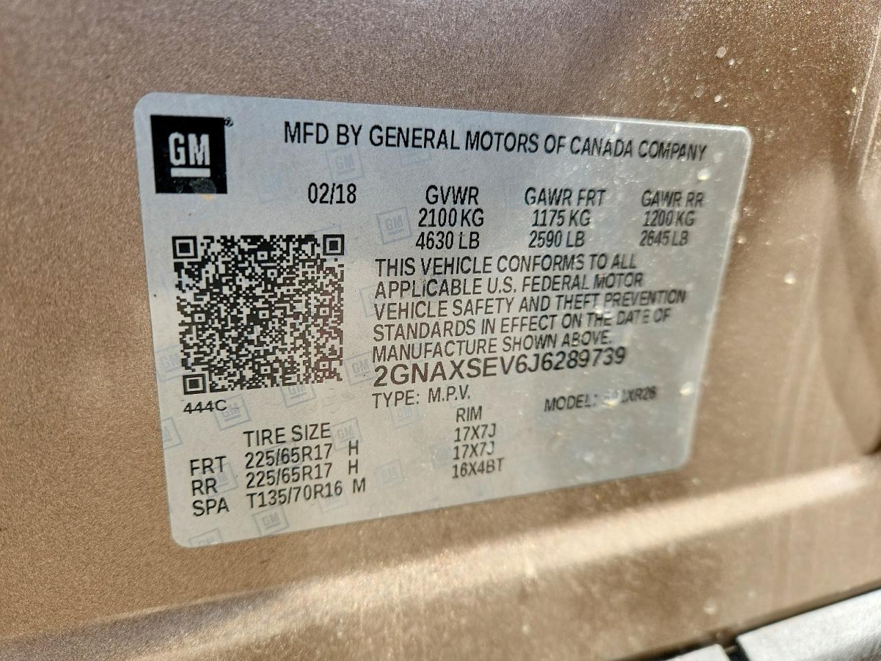Chevrolet Equinox Lt