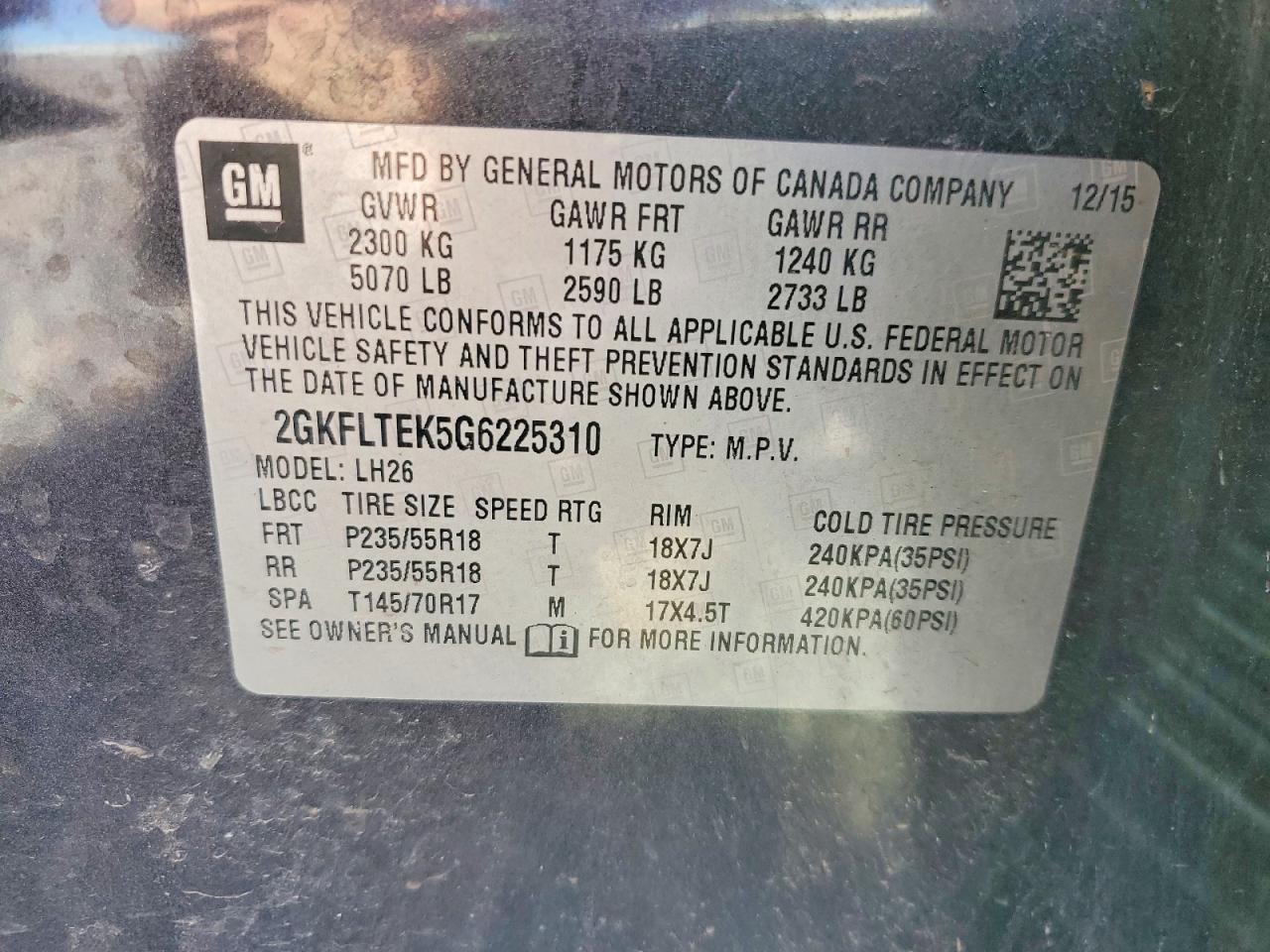GMC Terrain Sle