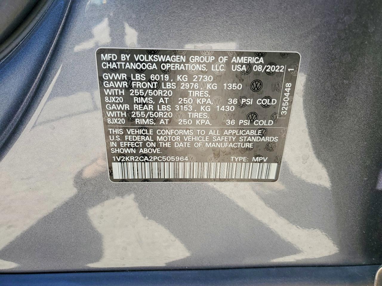Volkswagen Atlas Se