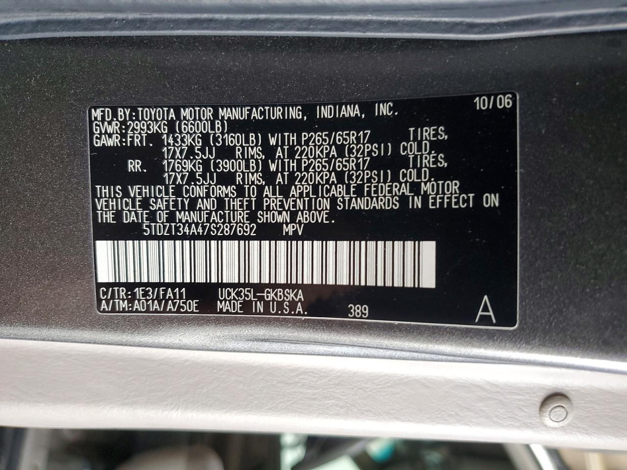 Toyota Sequoia Sr5