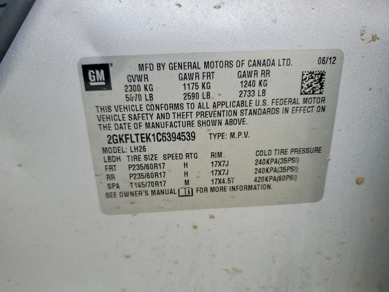 GMC Terrain Sle