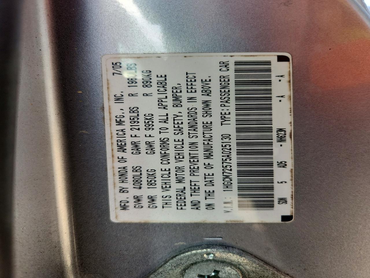Honda Accord Lx