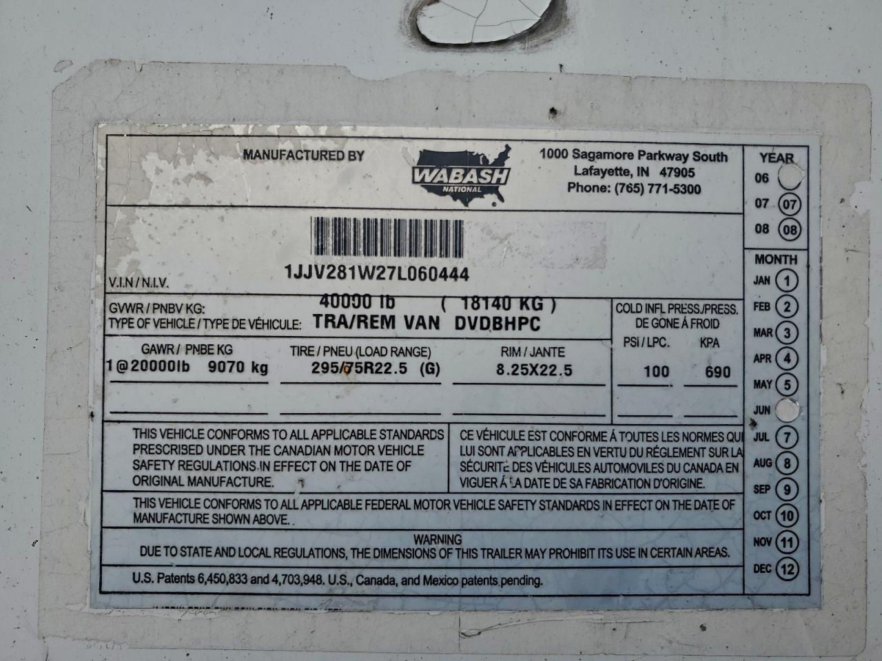 Hvee Dry Van Tr