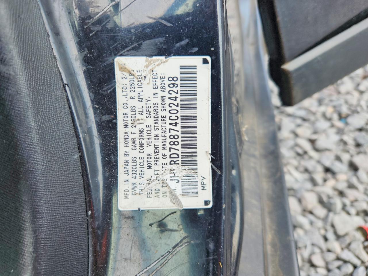 Honda Crv Ex