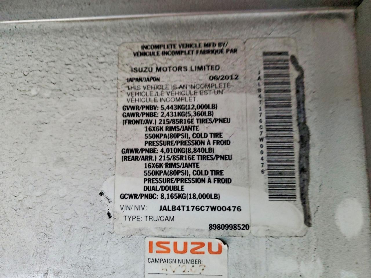 Isuzu Npr