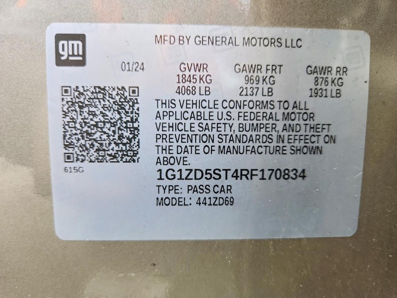Chevrolet Malibu Lt