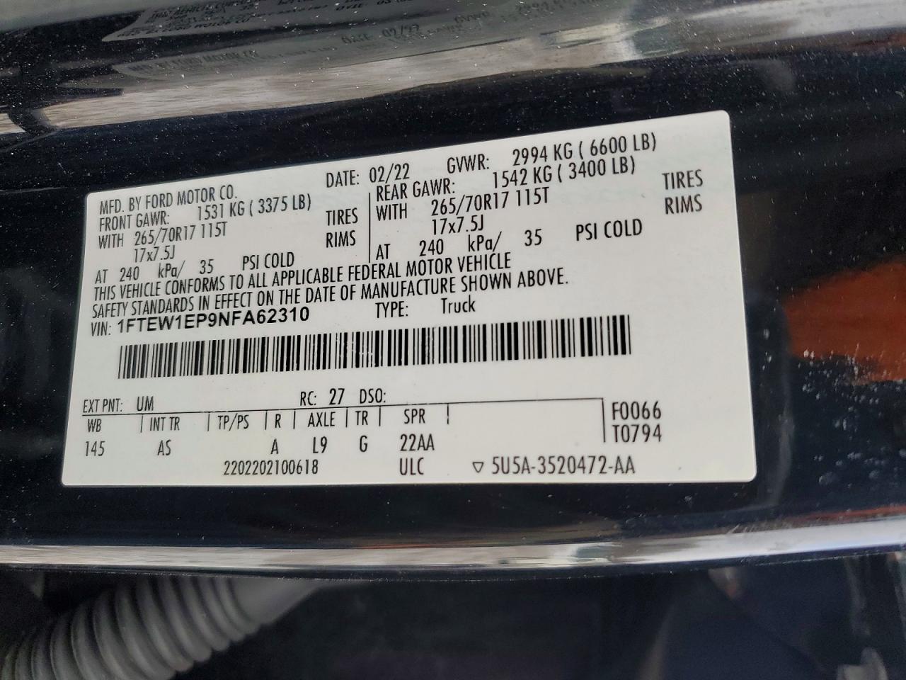 Ford F-150 Supercrew