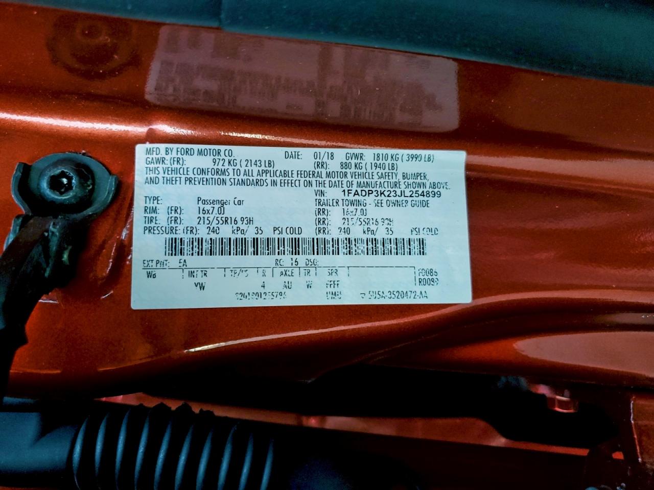 Ford Focus Se