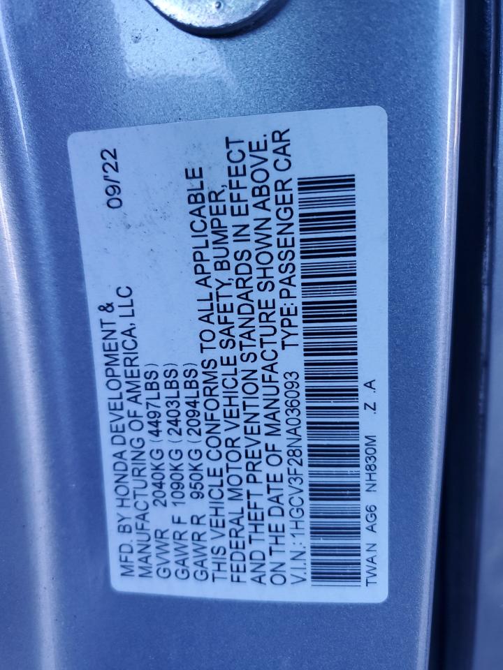 Honda Accord Hybrid Sport