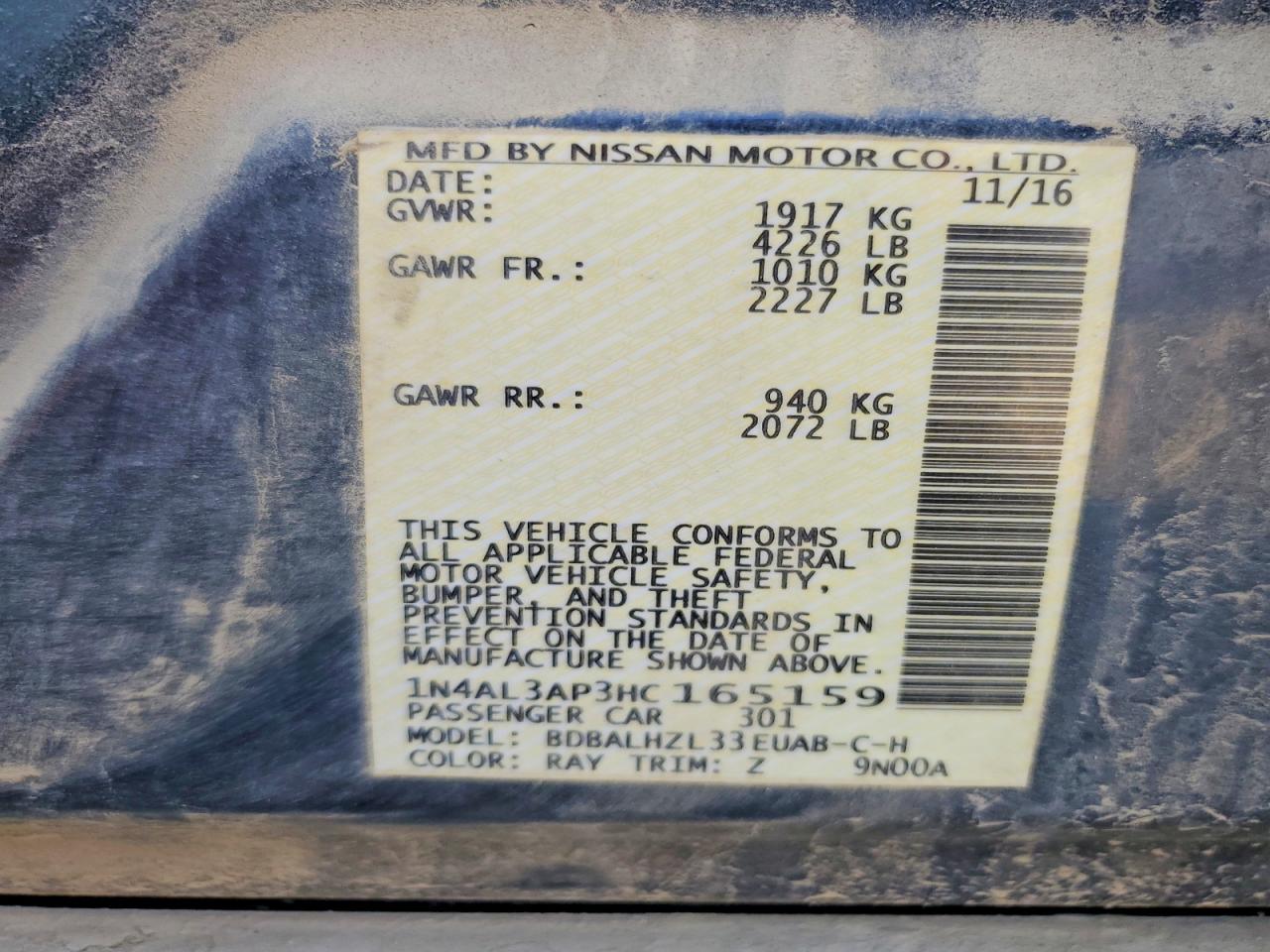 Nissan Altima 2.5 Sr