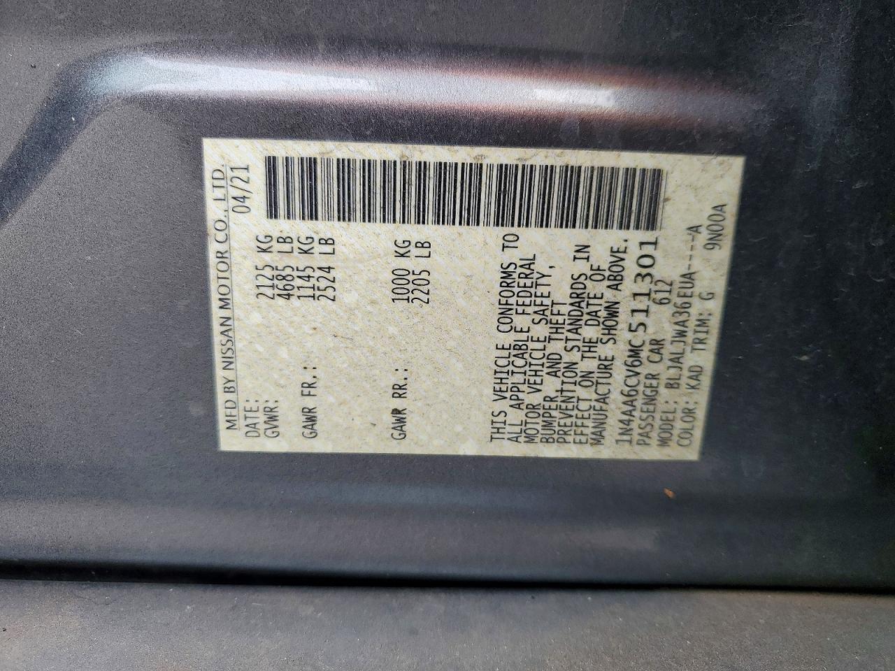 Nissan Maxima 3.5 Sv