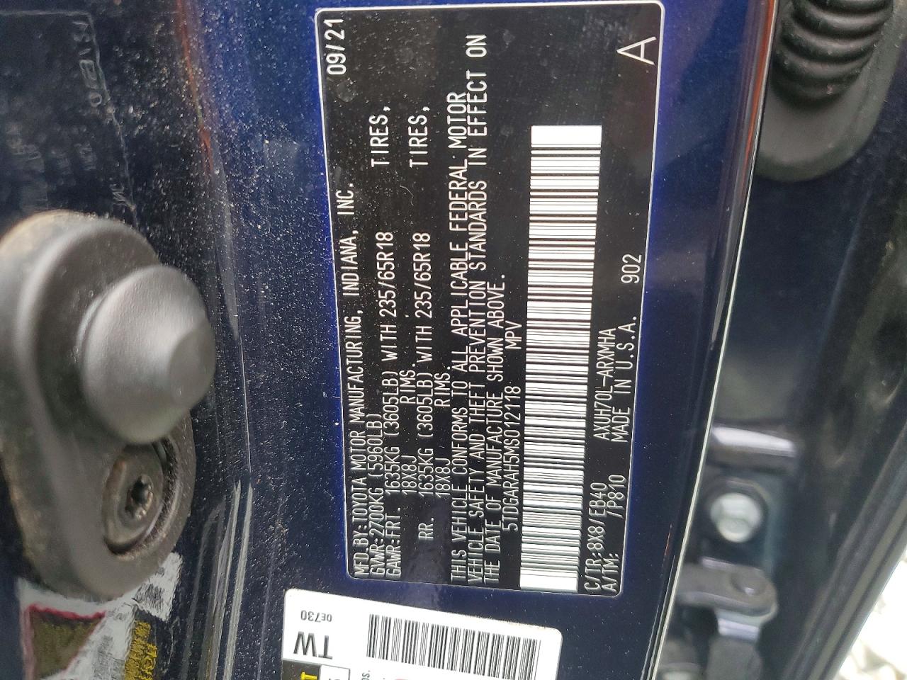 Toyota Highlander Hybrid Xle