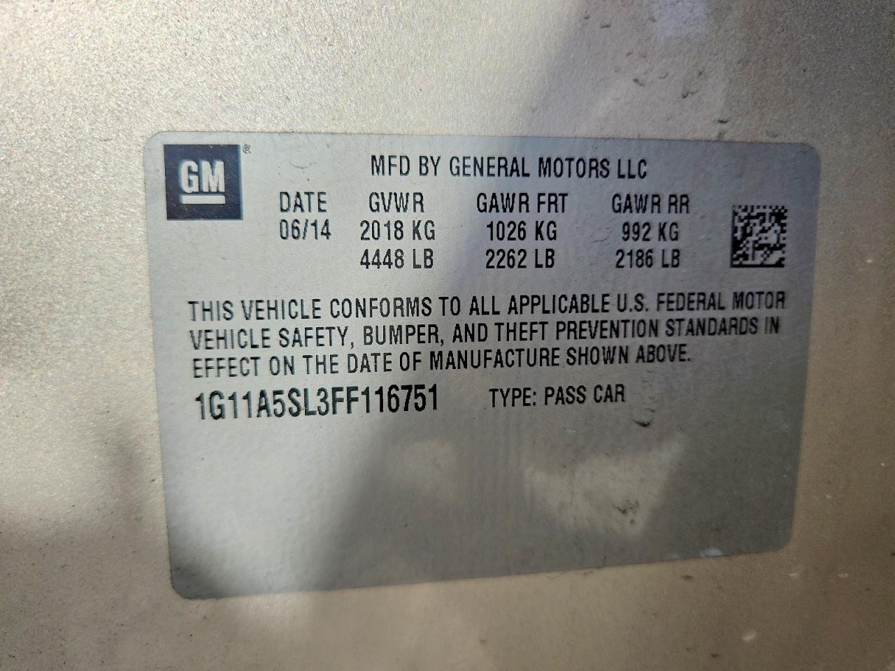 Chevrolet Malibu Ls