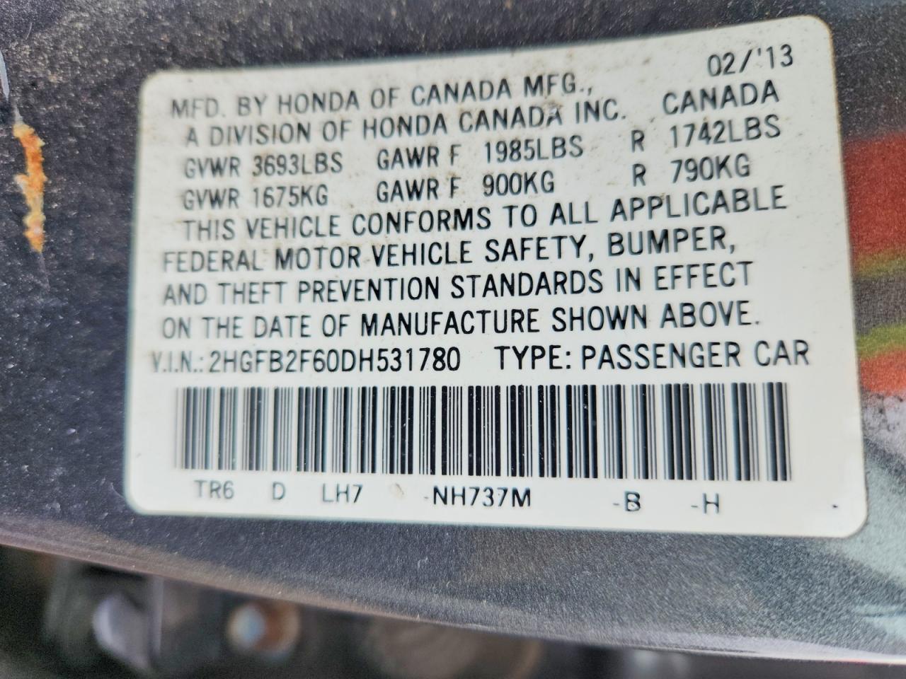 Honda Civic Hf