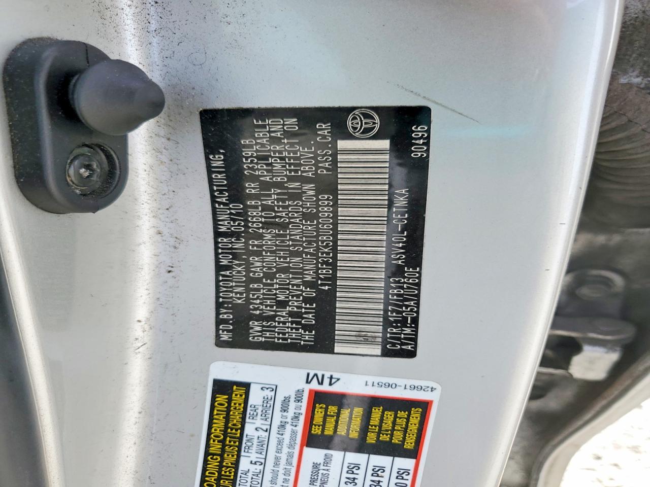 Toyota Camry Le