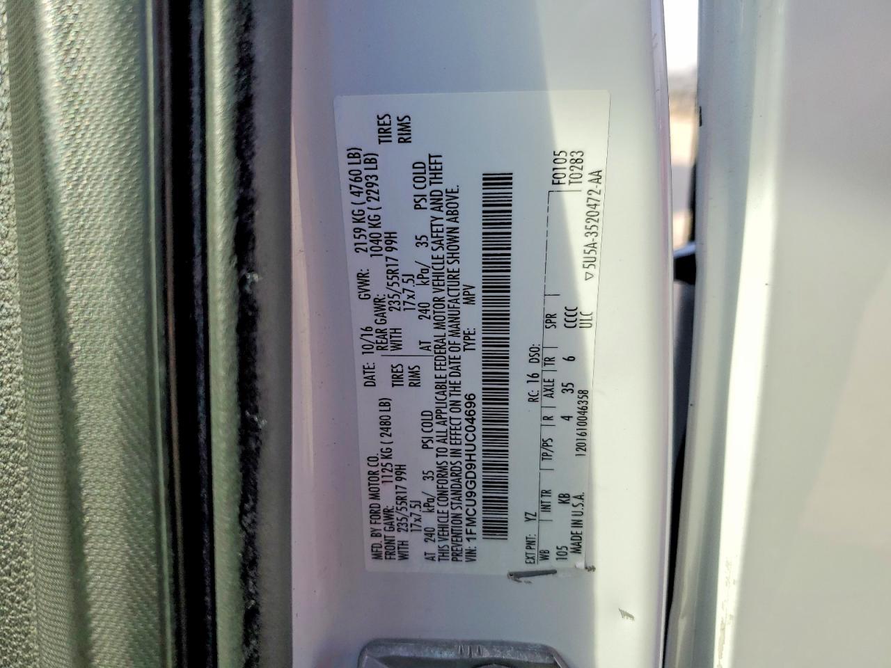 Ford Escape Se