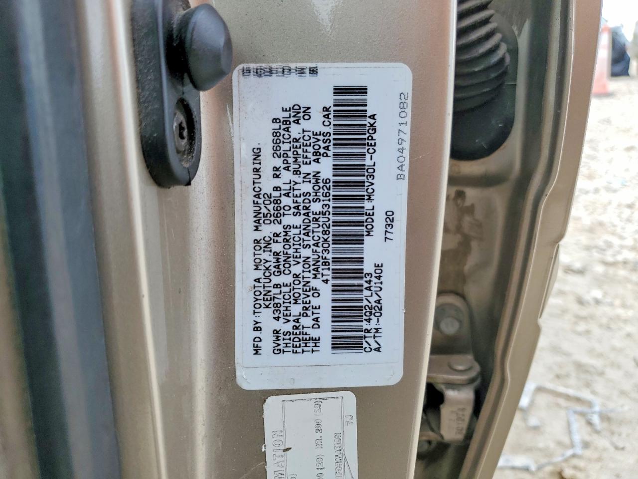Toyota Camry Xle V6