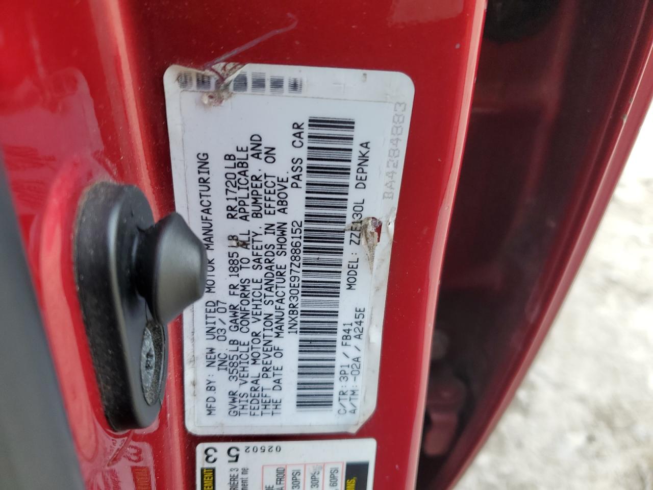 Toyota Corolla Ce