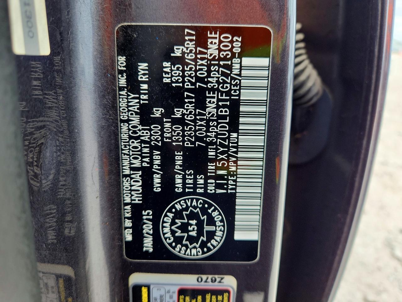 Hyundai SANTA FE 2.4l