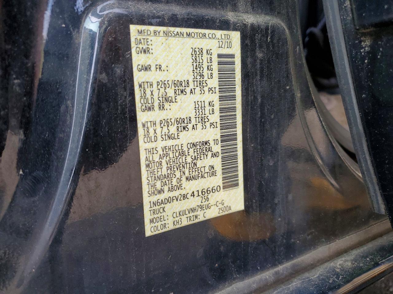 Nissan Frontier Sv V6