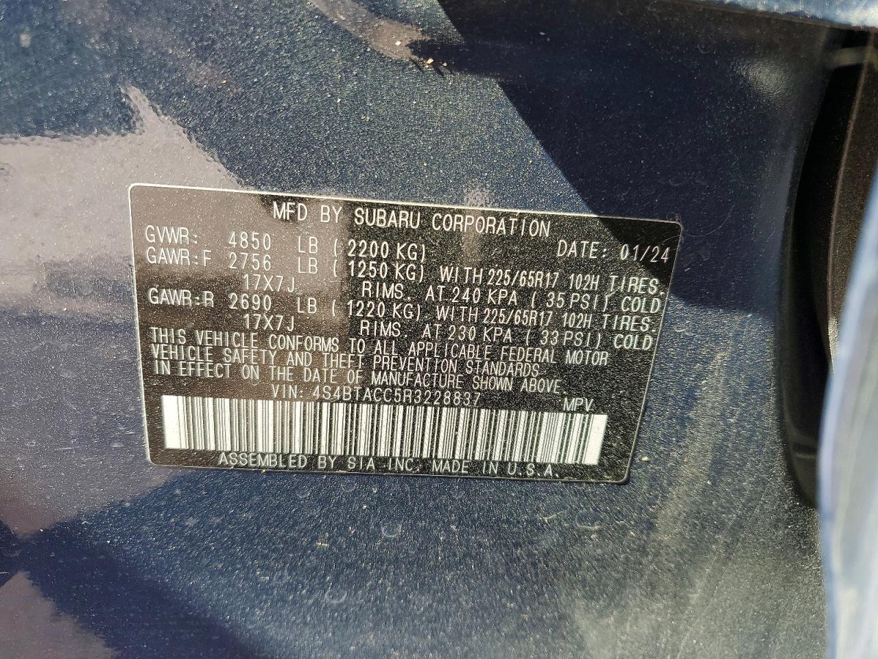 Subaru Outback Premium
