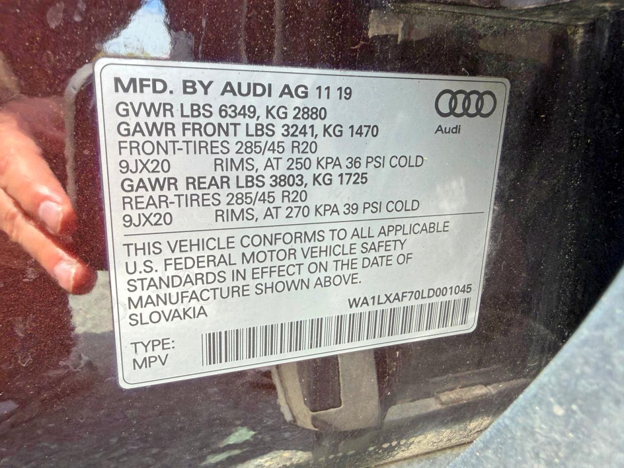 Audi Q7 Premium Plus